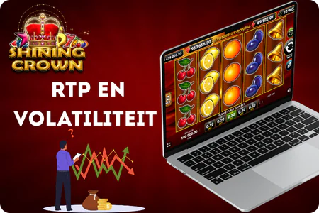 Shining Crown RTP volatiliteit uitleg grafiek