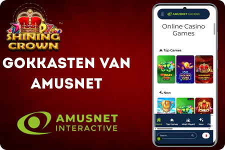 Shining Crown Amusnet gokkasten portfolio vergelijking